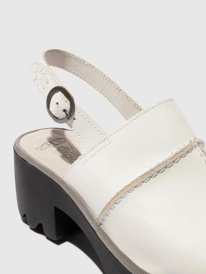SlingBack Sandals TUPI495FLY OFF WHITE Women Fly London Sandals