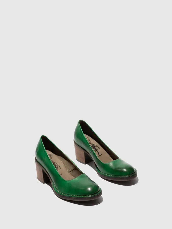 Slipon Shoes BERY104FLY GREEN Women Fly London Shoes
