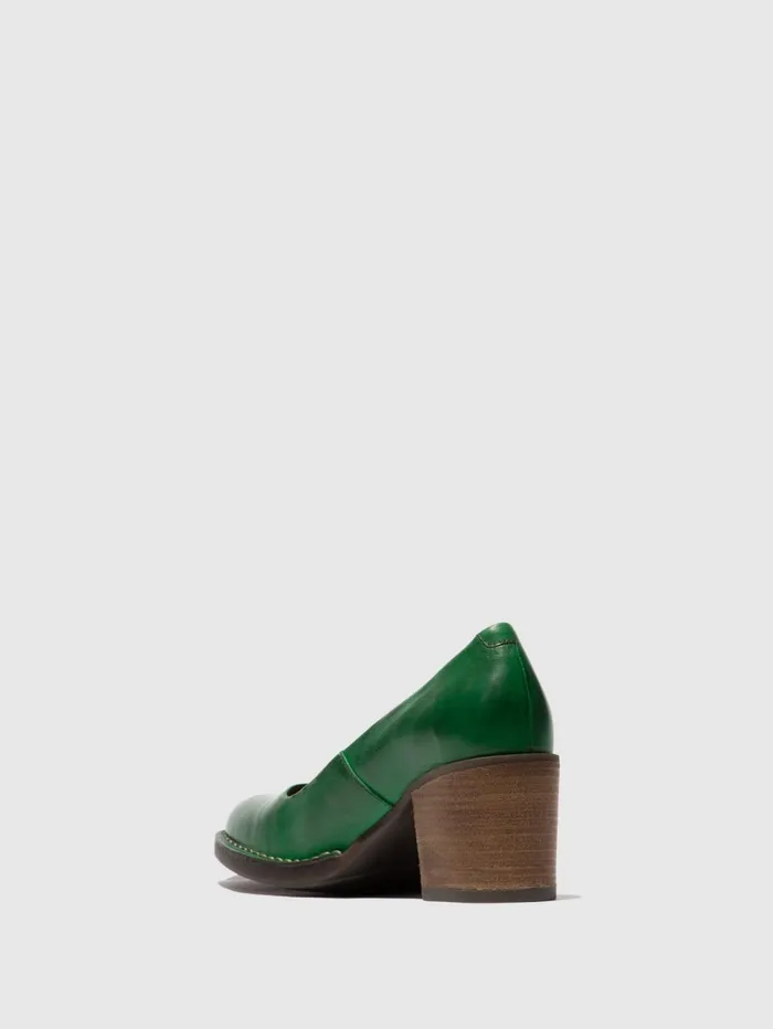 Slipon Shoes BERY104FLY GREEN Women Fly London Shoes