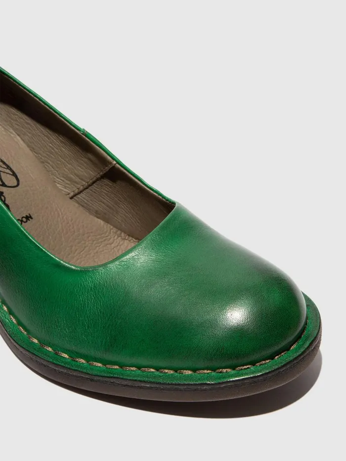 Slipon Shoes BERY104FLY GREEN Women Fly London Shoes