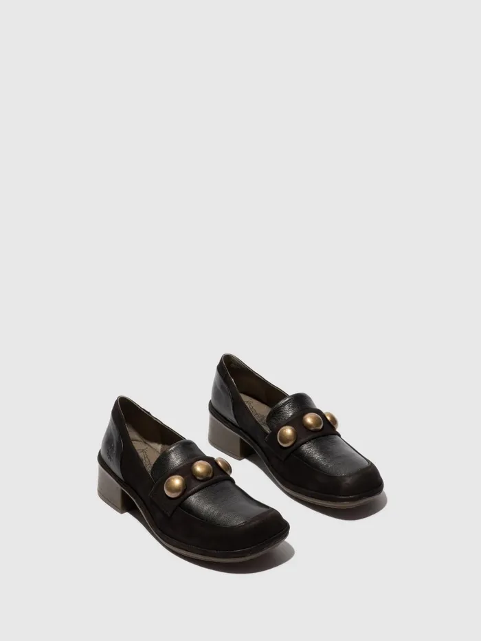 Slipon Shoes EMLY451FLY BLACK Women Fly London Shoes
