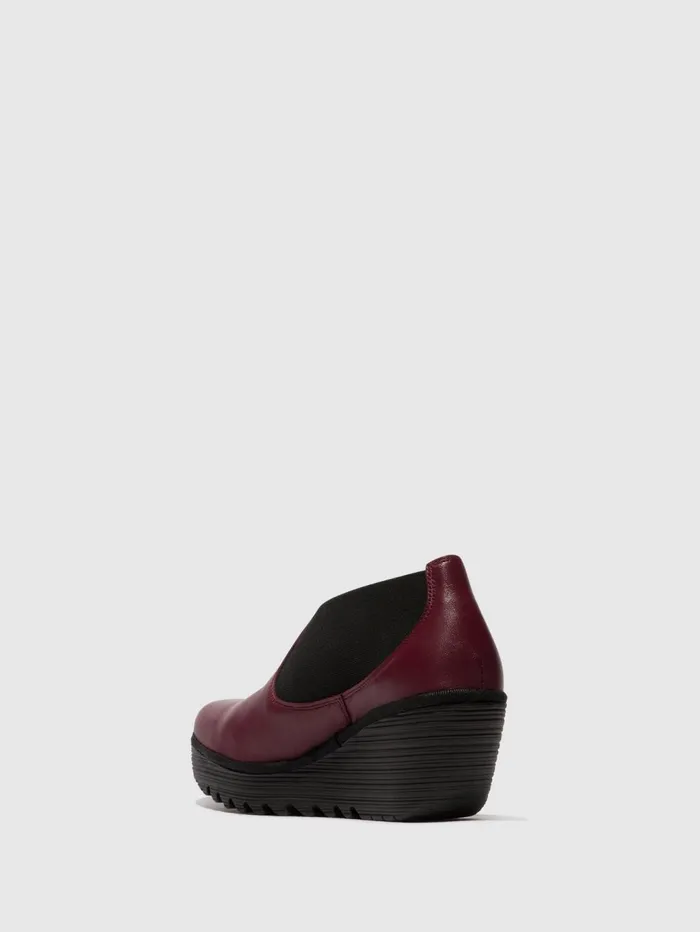 Slipon Shoes YIFY447FLY WINE Women Fly London Shoes