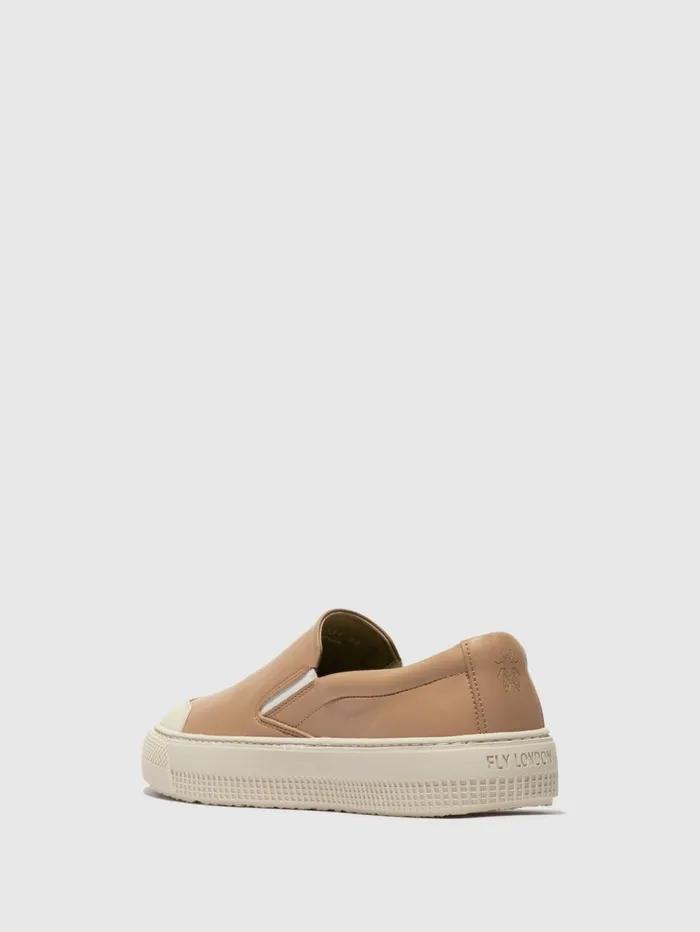 Slipon Trainers TOAF584FLY NOUGAT Women Fly London Trainers
