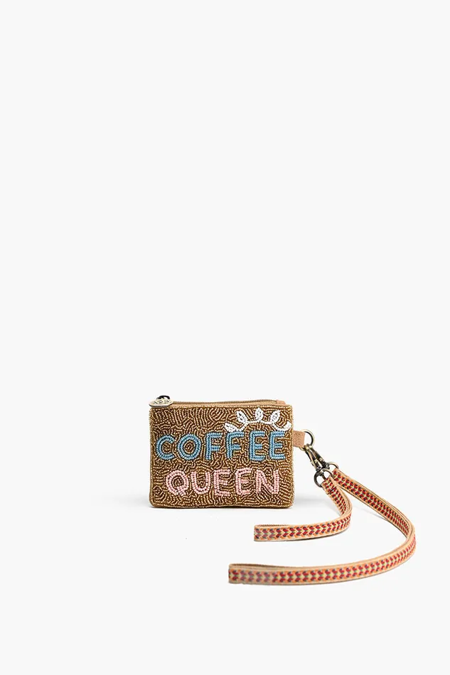 Small Pouches Brew Boss Coffee Queen Coin Bag 8211 America and Beyond Women