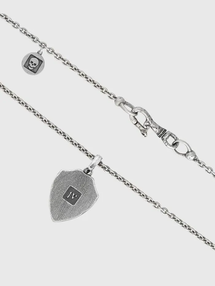 SNAKE SHIELD NECKLACE No Color Men John Varvatos Jewelry