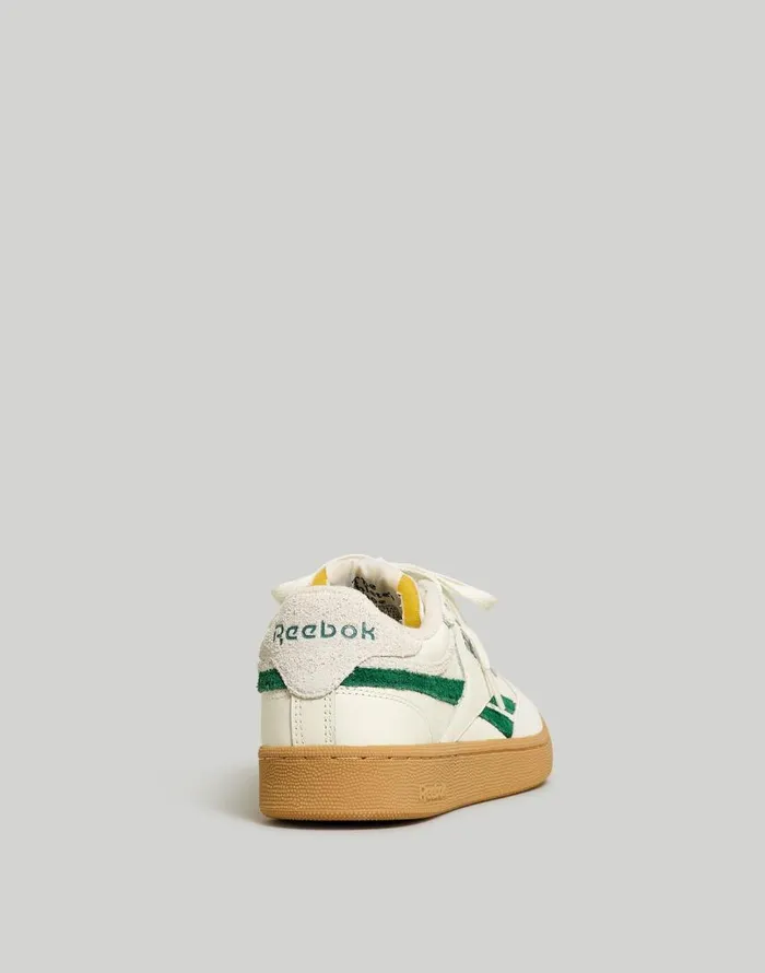 Sneakers Men Madewell Madewell X Reebok Men039s Club C Revenge Sneakers Chalk Dark Green