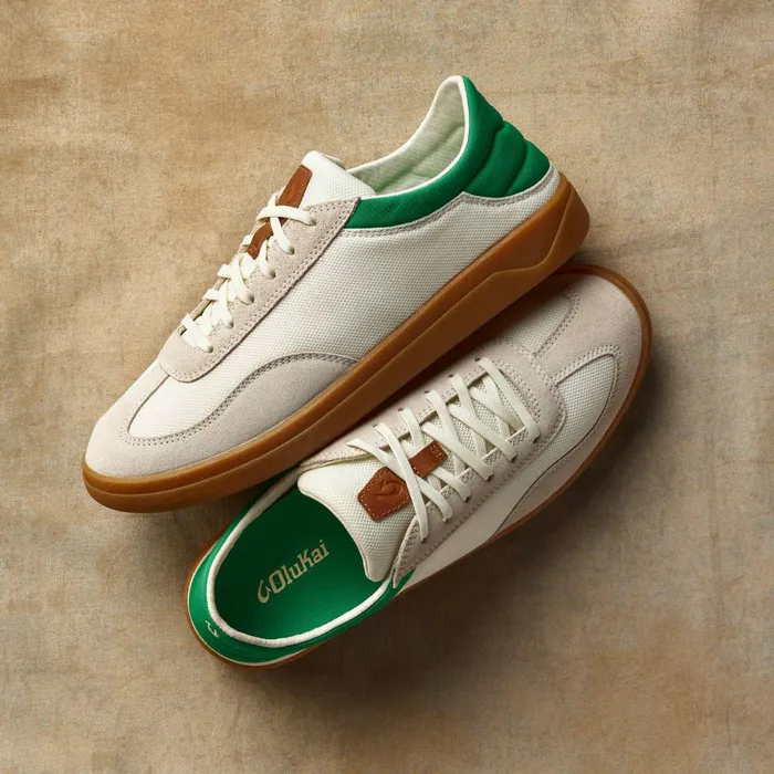 Sneakers Men Olukai Punini Sneaker Shoes 8211 Off White Bamboo