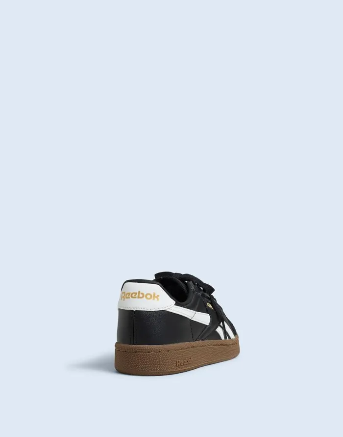 Sneakers Women Madewell Reebok Club C Grounds UK Sneakers Black White Gum