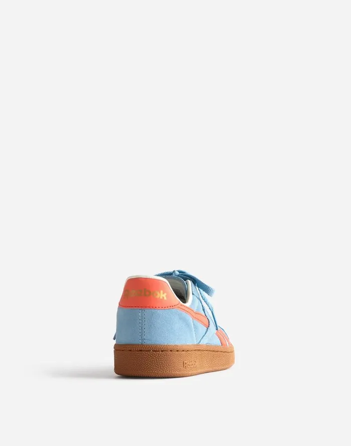 Sneakers Women Madewell Reebok Club C Grounds UK Sneakers Soft Blue Super Charged