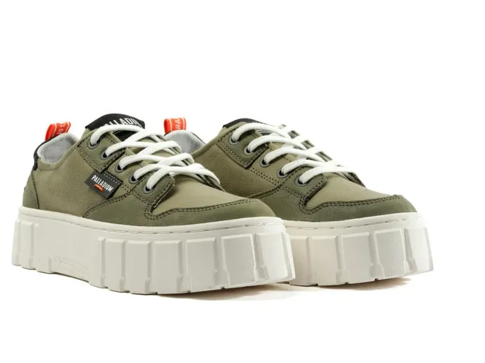 Sneakers Women PALLADIUM PALLATOWER LO Vetiver Sneakers Women PALLADIUM PALLATOWER LO Vetiver