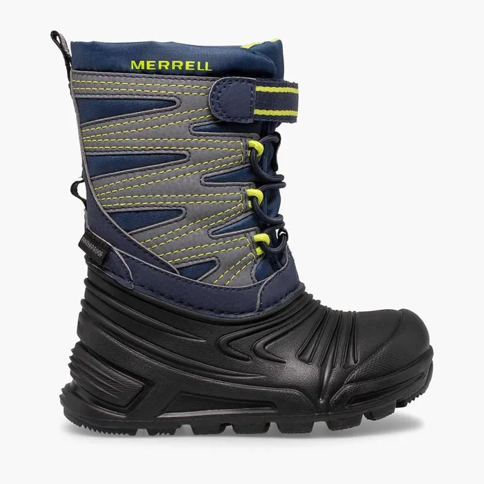 Snow Quest Lite 30 Jr Waterproof Navyblackgrey Kids Merrell Boots