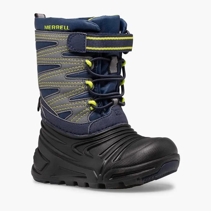 Snow Quest Lite 30 Jr Waterproof Navyblackgrey Kids Merrell Boots Snow Quest Lite 30 Jr Waterproof Navyblackgrey Kids Merrell Boots