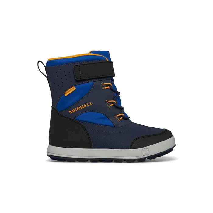 Snow Storm 30 Waterproof Boot Blueblackorange Kids Merrell Boots
