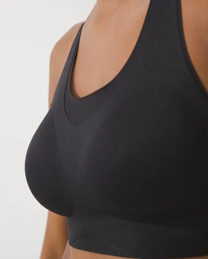 Soma Bliss Breathe Racerback Sport Bra Optic White Women Bras