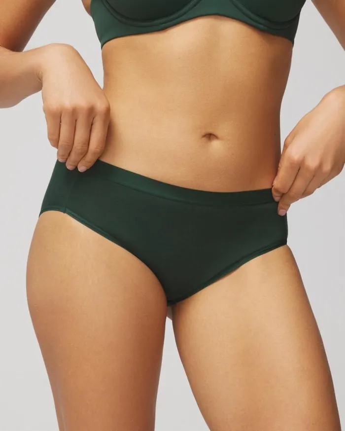 Soma Cotton Modal Tailored HighLeg Roaming Ditsy Mini Pink Women Panties