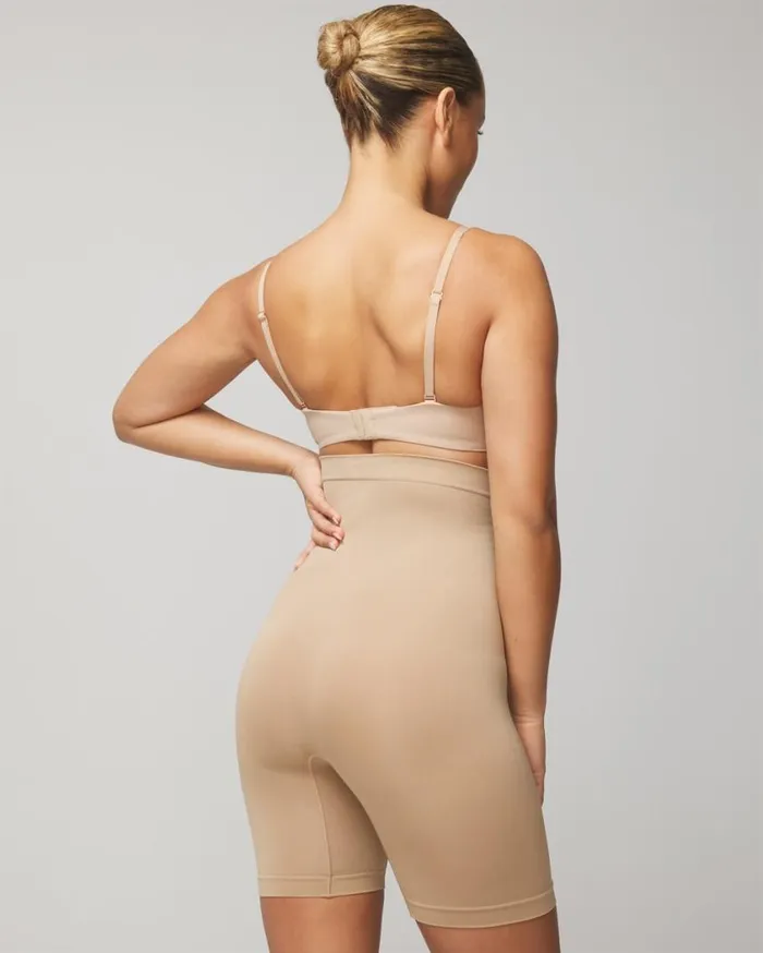 Soma Seamless HighWaist Thigh Shaper Almond Women Panties