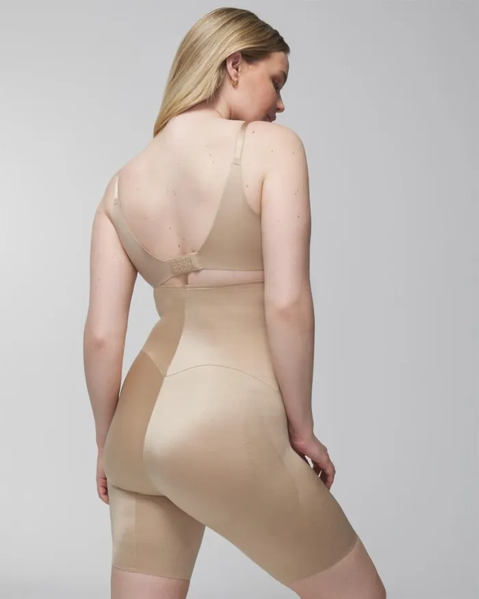 Soma Vanishing Edge High Waist Thigh Slimmer Pale Sand Women Panties