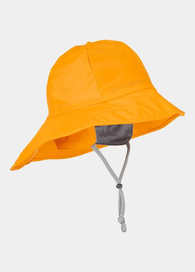 Southwest Hat 2 Saffron Yellow WomenMen Didriksons Waterproof Hats