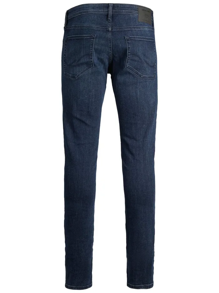 Spray On Jeans JACK and JONES Mens TOM ORIGINAL AM 812 SKINNY FIT JEANS Blue Blue Denim