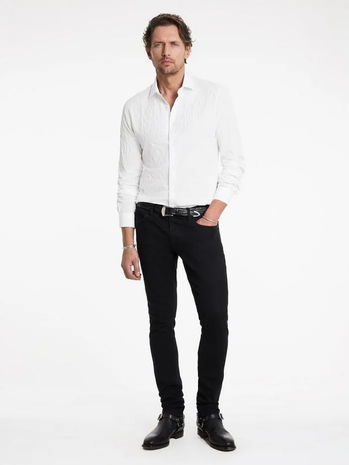 STELLA DRESS SHIRT White Men John Varvatos Shirts