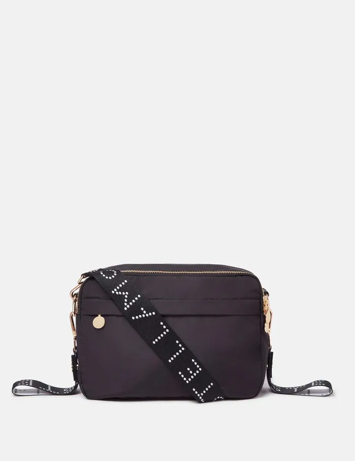 Stella McCartney Baby Boys Kids Logo Tape Changing Bag Black
