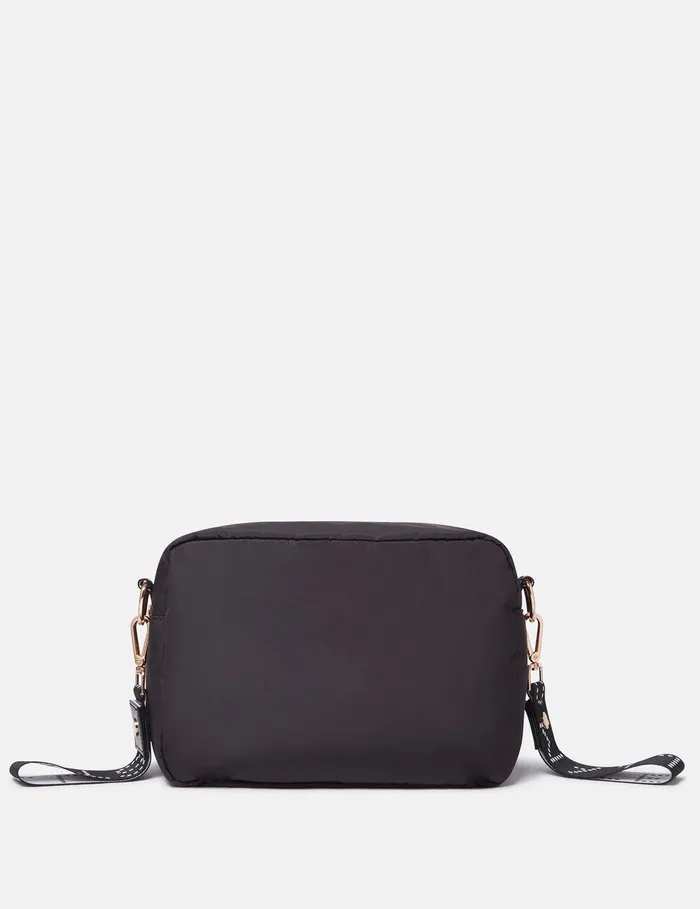 Stella McCartney Baby Boys Kids Logo Tape Changing Bag Black Stella McCartney Baby Boys Kids Logo Tape Changing Bag Black