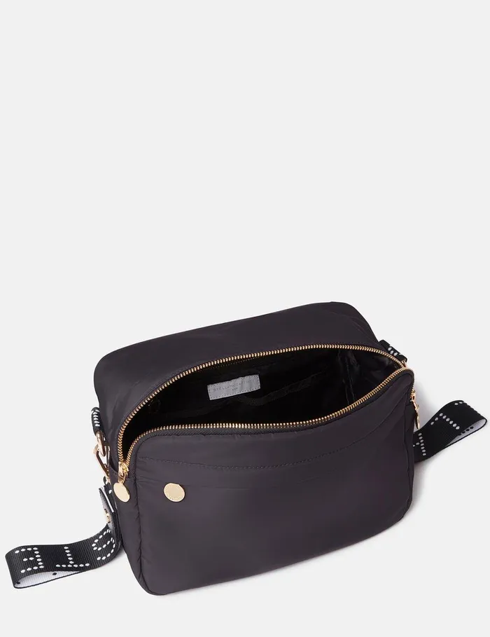 Stella McCartney Baby Boys Kids Logo Tape Changing Bag Black Stella McCartney Baby Boys Kids Logo Tape Changing Bag Black