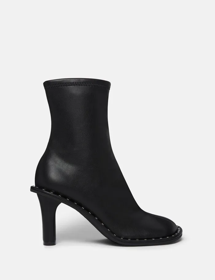 Stella McCartney Boots Women Ryder Heeled Sock Boots Hazelnut Brown