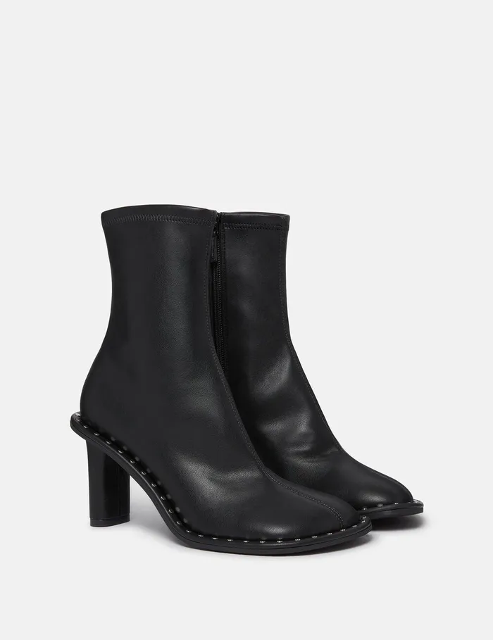 Stella McCartney Boots Women Ryder Heeled Sock Boots Hazelnut Brown Stella McCartney Boots Women Ryder Heeled Sock Boots Hazelnut Brown