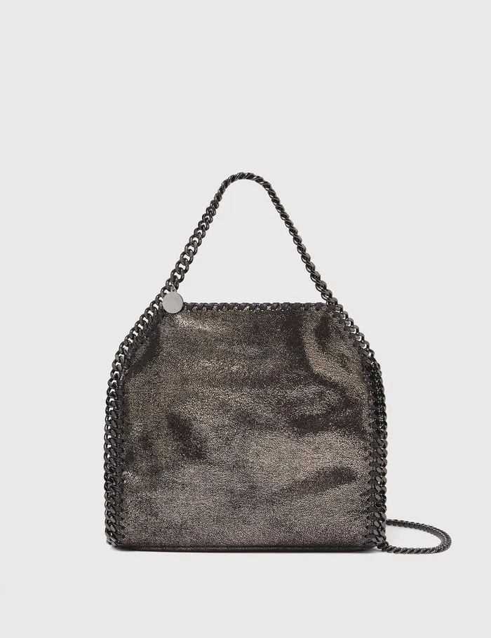 Stella McCartney Iconic Falabella Women Falabella Mini Metallic Tote Bag Metallic Stella McCartney Iconic Falabella Women Falabella Mini Metallic Tote Bag Metallic