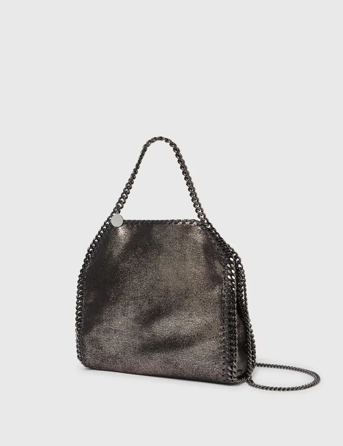 Stella McCartney Iconic Falabella Women Falabella Mini Metallic Tote Bag Metallic Stella McCartney Iconic Falabella Women Falabella Mini Metallic Tote Bag Metallic