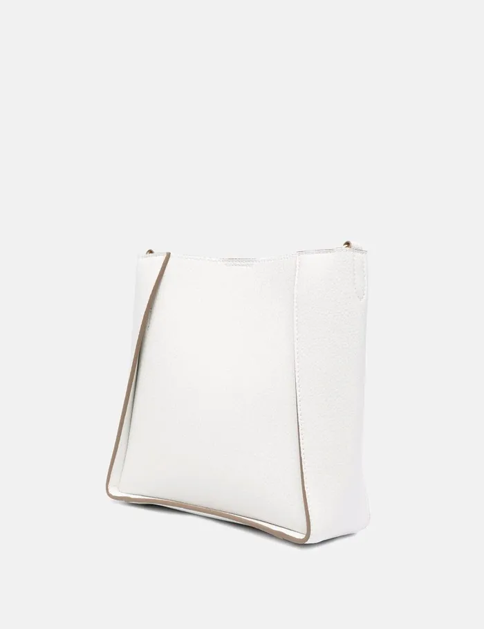 Stella McCartney Logo Bag Women Logo Crossbody Bag Pure White Stella McCartney Logo Bag Women Logo Crossbody Bag Pure White