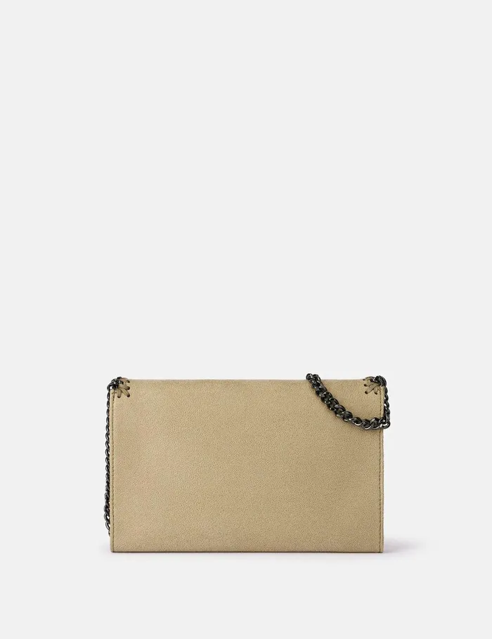 Stella McCartney Mini Bags And Clutches Women Falabella Wallet Crossbody Bag Clotted Cream Stella McCartney Mini Bags And Clutches Women Falabella Wallet Crossbody Bag Clotted Cream