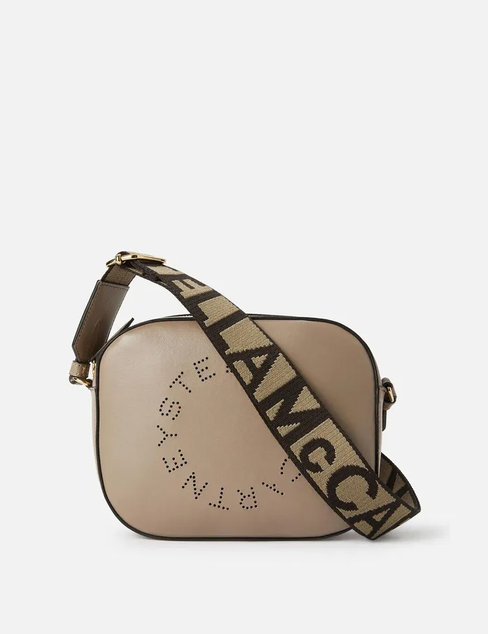 Stella McCartney Mini Bags And Clutches Women Logo Crossbody Camera Bag Moss