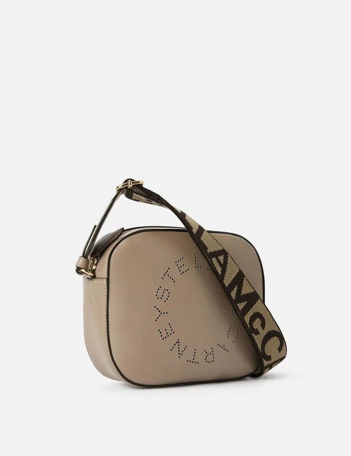 Stella McCartney Mini Bags And Clutches Women Logo Crossbody Camera Bag Moss Stella McCartney Mini Bags And Clutches Women Logo Crossbody Camera Bag Moss