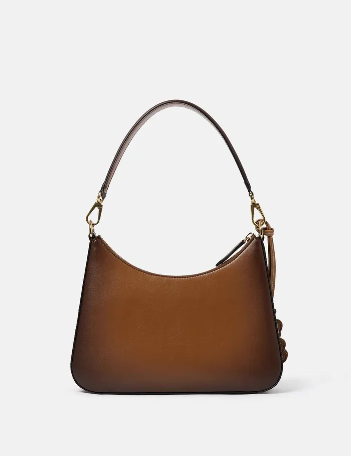 Stella McCartney Mini Bags And Clutches Women Logo Crossbody Shoulder Bag Aged Brown