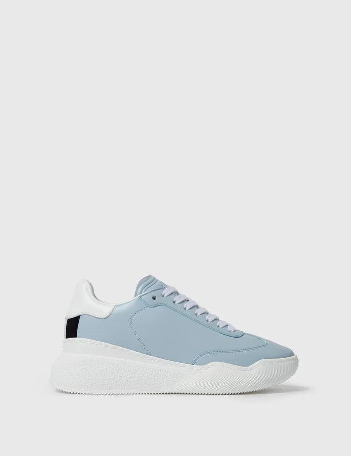 Stella McCartney Sneakers Women Loop LaceUp Sneakers Dusty Blue