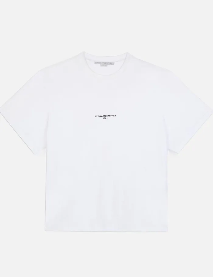 Stella McCartney Sweatshirts And TShirts Women Stella McCartney 2001 Tshirt Pure White Stella McCartney Sweatshirts And TShirts Women Stella McCartney 2001 Tshirt Pure White