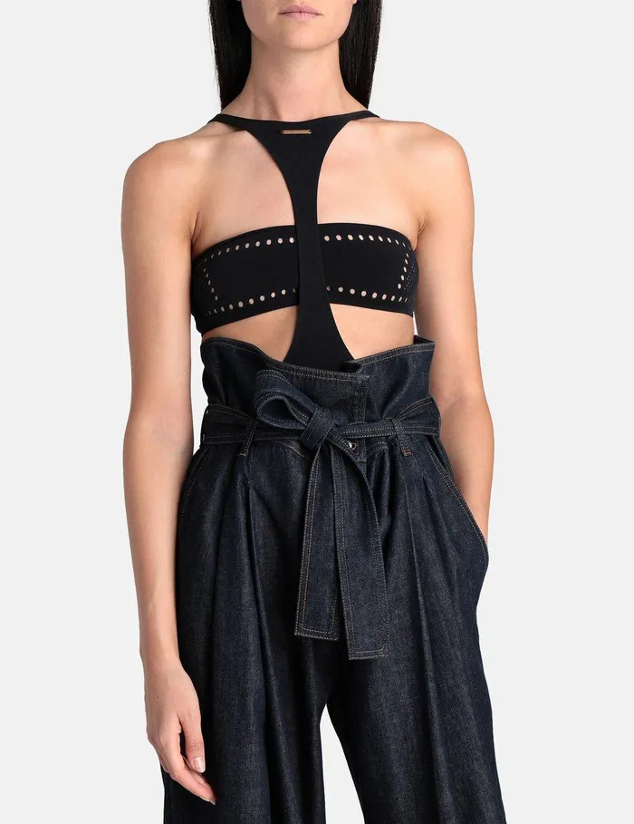 Stella McCartney Swimwear Women Stellawear Graphic Bodysuit Black