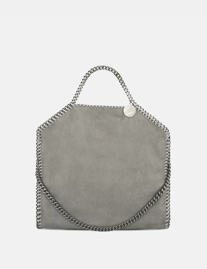 Stella McCartney TopHandle Bags Women Falabella FoldOver Tote Light Grey