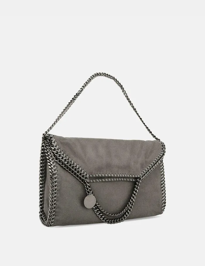 Stella McCartney TopHandle Bags Women Falabella FoldOver Tote Light Grey