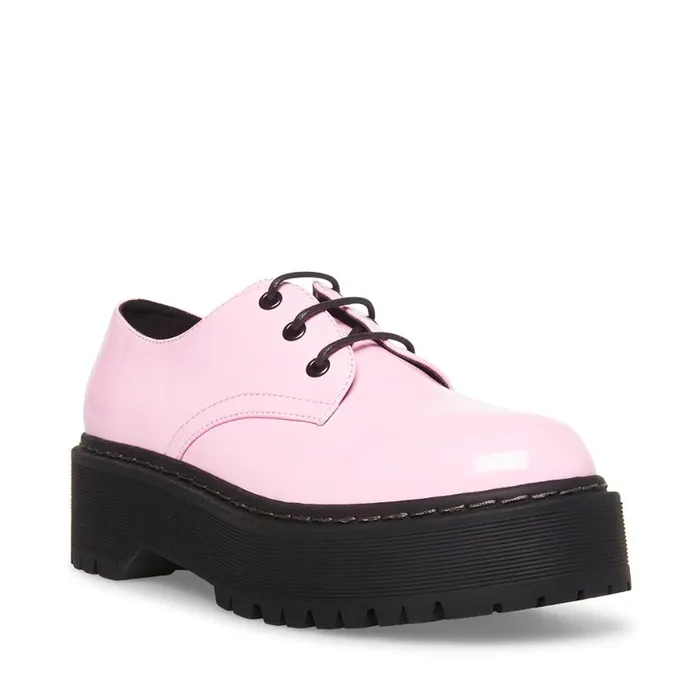 Steve Madden Brenton Pink Patent Womens Loafers Steve Madden Brenton Pink Patent Womens Loafers