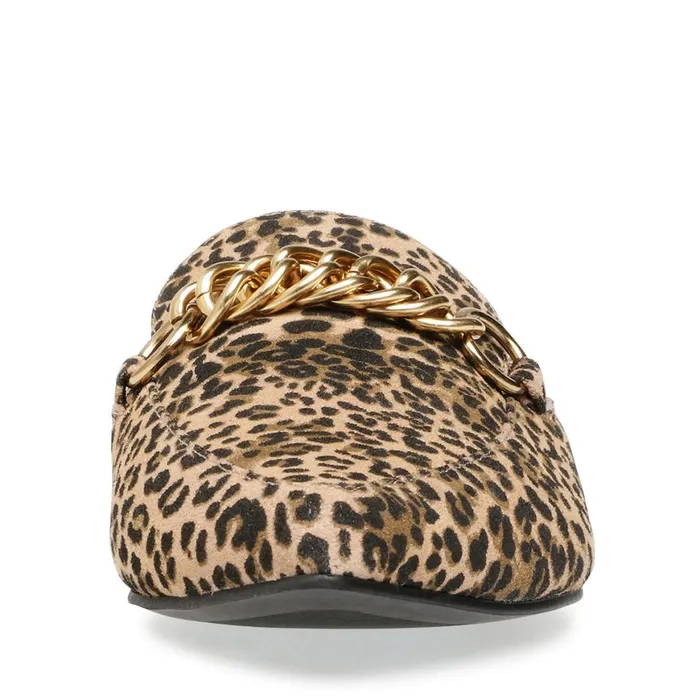 Steve Madden Foreseen Leopard Womens Flats