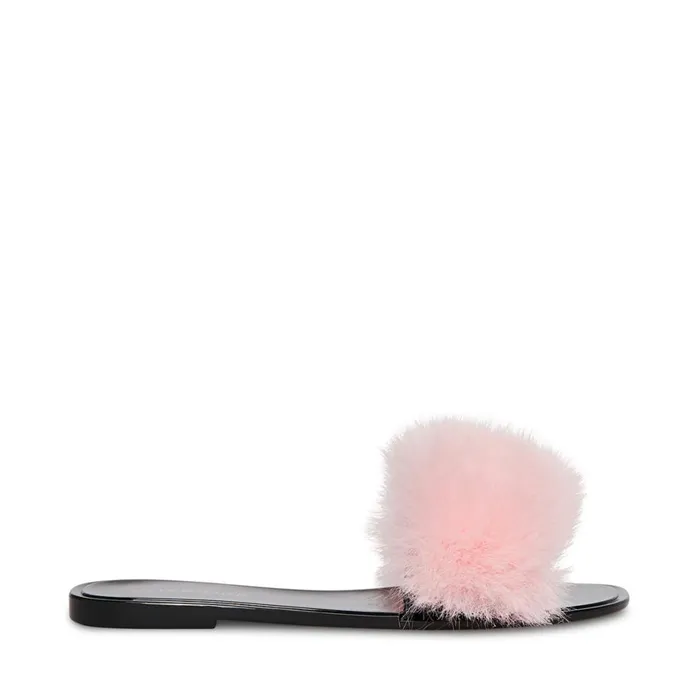 Steve Madden Fritzie Pink Womens Slippers