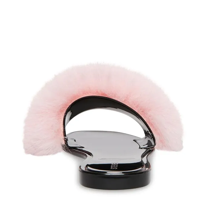 Steve Madden Fritzie Pink Womens Slippers