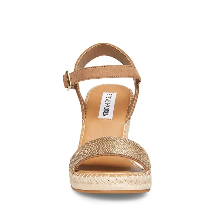 Steve Madden Gamora Taupe Multi Womens Wedges Steve Madden Gamora Taupe Multi Womens Wedges