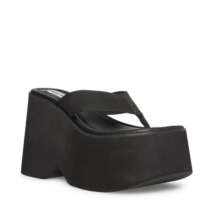 Steve Madden Gwen Black Womens Platforms Steve Madden Gwen Black Womens Platforms