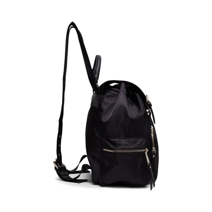 Steve Madden Nylon Backpack Black Womens Belt Bags and Backpacks