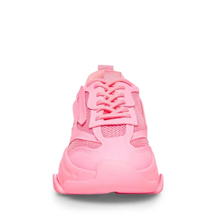 Steve Madden Possession Hot Pink Womens Sneakers Steve Madden Possession Hot Pink Womens Sneakers