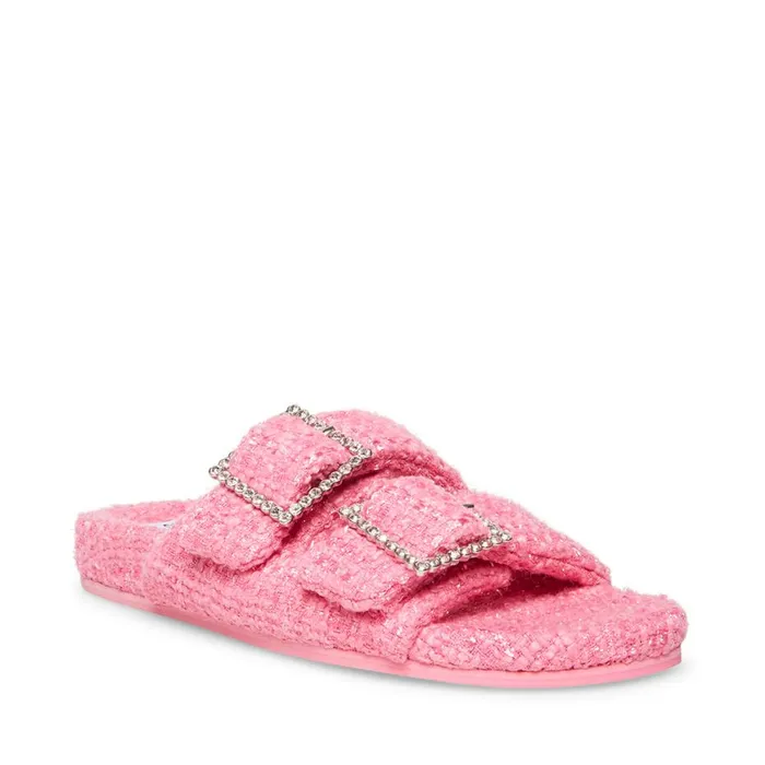Steve Madden Sandstorm Pink Multi Womens Slippers Steve Madden Sandstorm Pink Multi Womens Slippers